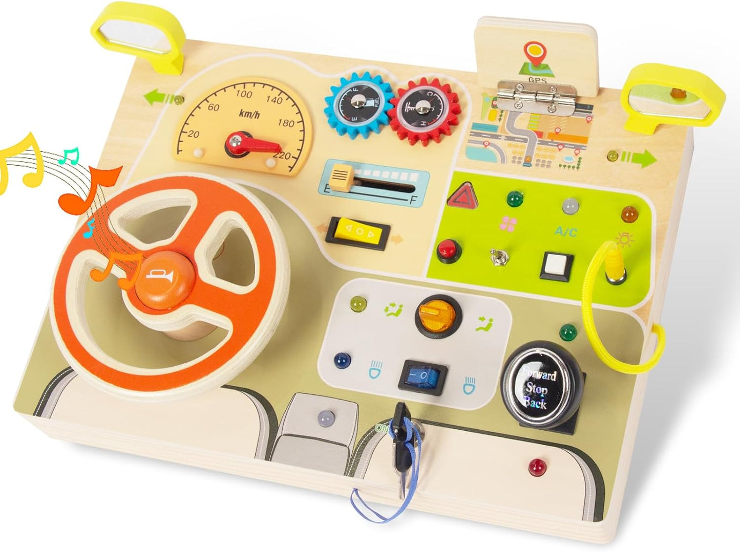 Tablero Sensorial Montessori