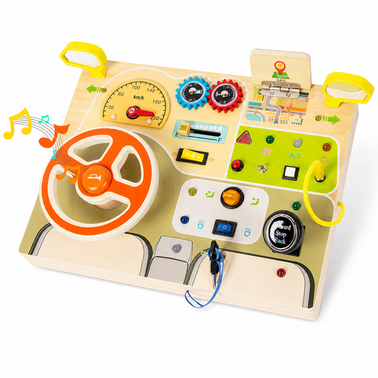 Tablero Sensorial Montessori